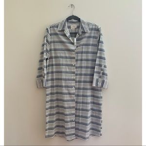 Jess Brown Shirt Dress